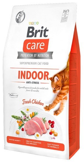 Brit Brit Care Cat Grain Free Indoor Anti-Stress 2kg