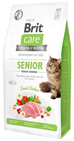 Brit Brit Care Cat Grain Free Senior Weight Control 2kg