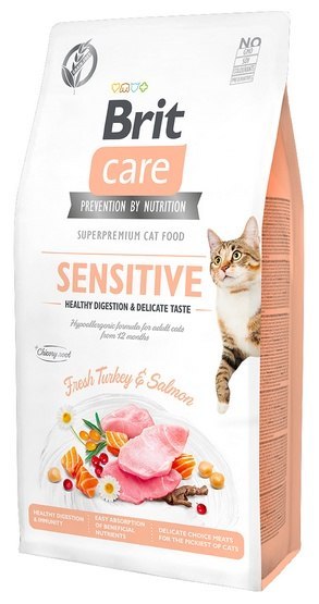 Brit Brit Care Cat Grain Free Sensitive Healthy Digestion & Delicate Taste 2kg