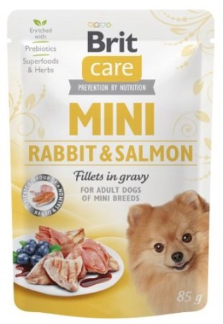 Brit Brit Care Dog Mini Rabbit & Salmon saszetka 85g