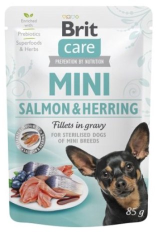 Brit Brit Care Dog Mini Salmon & Herring Sterilised saszetka 85g