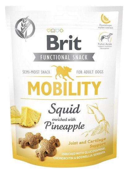 Brit Brit Functional Snack Mobility Squid 150g