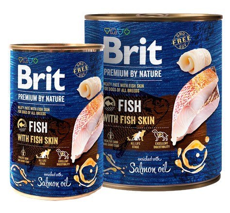 Brit Brit Premium By Nature Fish & Fish Skin puszka 400g