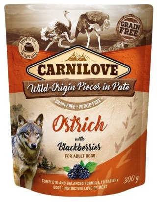 Carnilove Carnilove Dog Ostrich & Blackberries - struś i jeżyny saszetka 300g