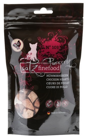 Catz Finefood Catz Finefood Purrrrly N.103 Serca kurczaka 35g Catz Finefood Catz Finefood Purrrrly N.103 Serca kurczaka 35g
