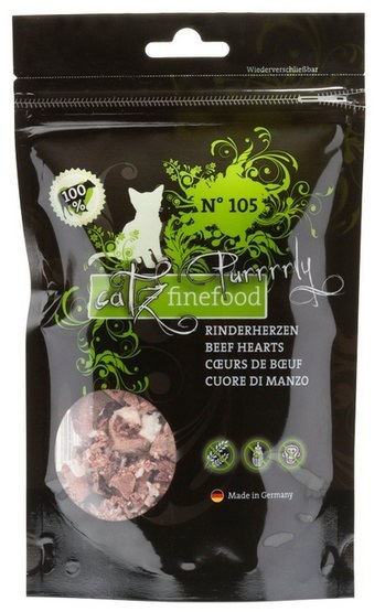 Catz Finefood Catz Finefood Purrrrly N.105 Serca wołowe 35g