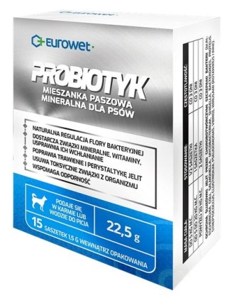 Eurowet Eurowet Probiotyk dla psów - saszetka 1,5g