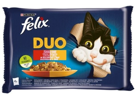 Felix Fantastic Felix Fantastic Duo Wiejskie Smaki galaretka saszetki 4x85g