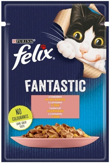 Felix Fantastic Felix Fantastic Łosoś w galaretce saszetka 85g