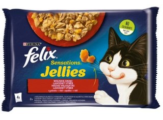 Felix Sensations Felix Sensations Mięso saszetki 4x85g