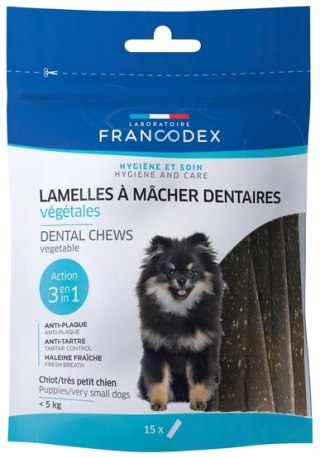 Francodex Francodex Paski Dental Mini 15szt 114g [FR172363]