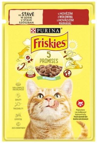 Friskies Friskies Wołowina saszetka 85g