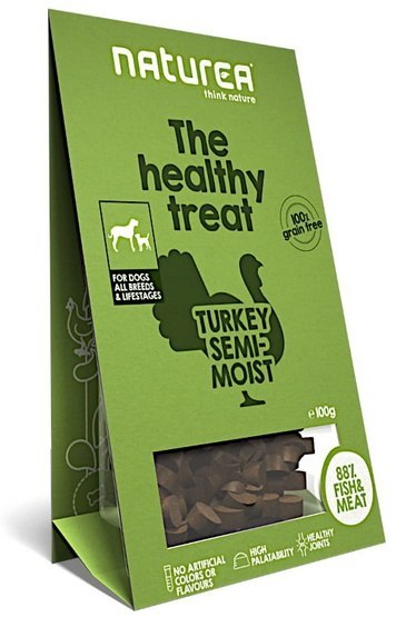 Naturea Naturea Dog Przysmaki - Indyk 100g Naturea Naturea Dog Przysmaki - Indyk 100g