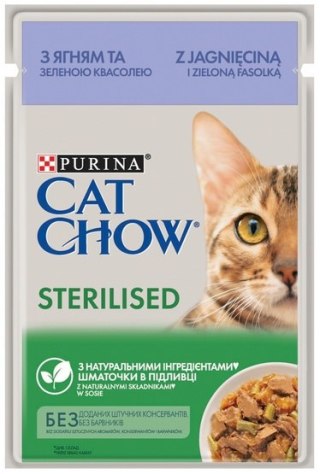 Purina Cat Chow Purina Cat Chow Sterilised Jagnięcina saszetka 85g