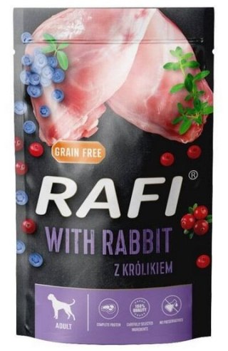 Rafi Rafi Pies Królik saszetka 500g