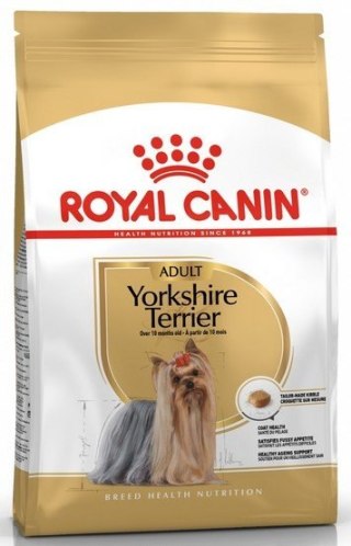 Royal Canin Breed Royal Canin Yorkshire Terrier Adult karma sucha dla psów dorosłych rasy yorkshire terrier 3kg