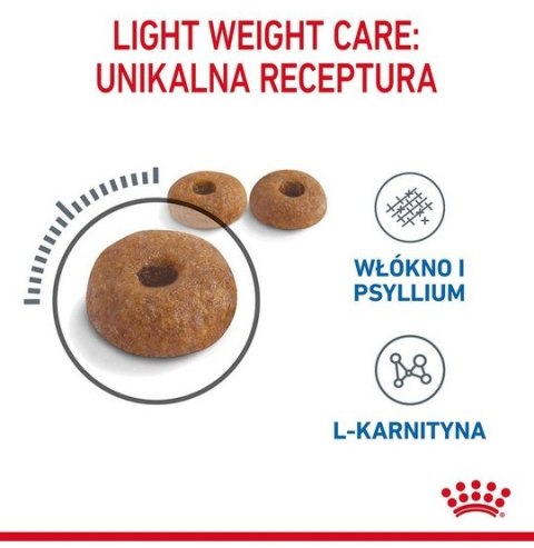 Royal Canin Feline Royal Canin Light Weight Care karma sucha dla kotów dorosłych, utrzymanie prawidłowej masy ciała 1,5kg