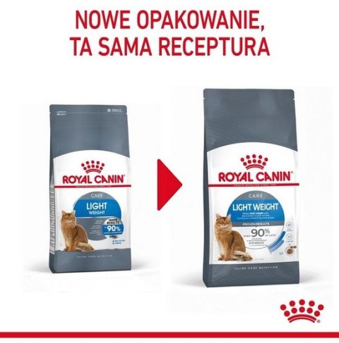 Royal Canin Feline Royal Canin Light Weight Care karma sucha dla kotów dorosłych, utrzymanie prawidłowej masy ciała 1,5kg