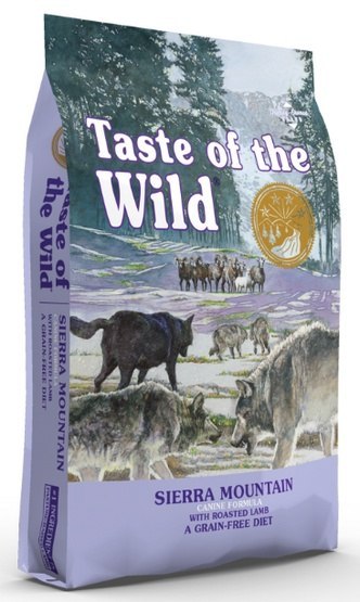 Taste of the Wild Taste of the Wild Sierra Mountain Canine z mięsem z jagnięciną 12,2kg