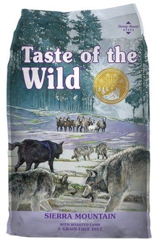 Taste of the Wild Taste of the Wild Sierra Mountain Canine z mięsem z jagnięciną 5,6kg