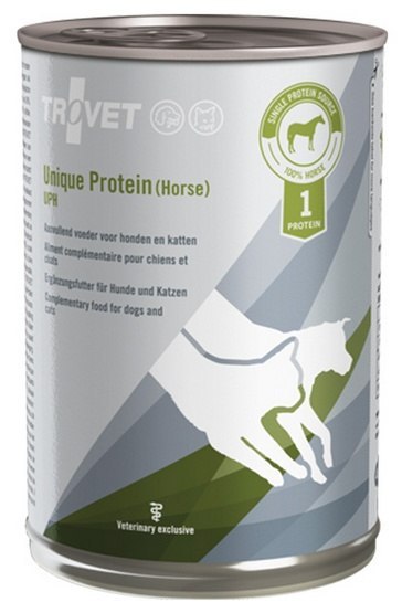 Trovet Trovet Unique Protein UPH Konina dla psa i kota puszka 400g