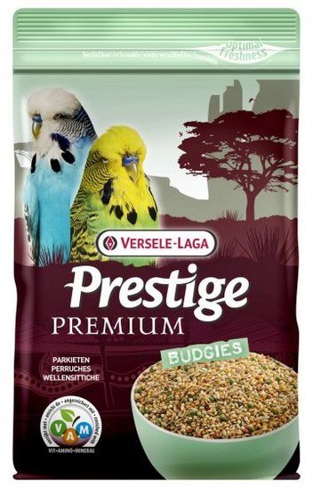 Versele-Laga Versele-Laga Prestige Budgies Premium papużka falista 800g Versele-Laga Versele-Laga Prestige Budgies Premium papużka falista 800g