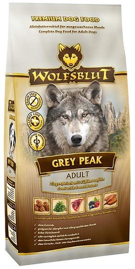 Wolfsblut Wolfsblut Dog Grey Peak - koza i bataty 500g