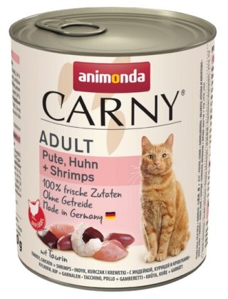 Animonda Carny Animonda Carny Adult Indyk, Kurczak + Krewetki puszka 800g