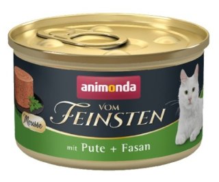 Animonda vom Feinsten Animonda vom Feinsten Cat Adult Mus Indyk + Bażant puszka 85g