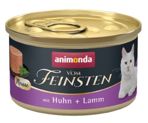 Animonda vom Feinsten Animonda vom Feinsten Cat Adult Mus Kurczak + Jagnięcina puszka 85g