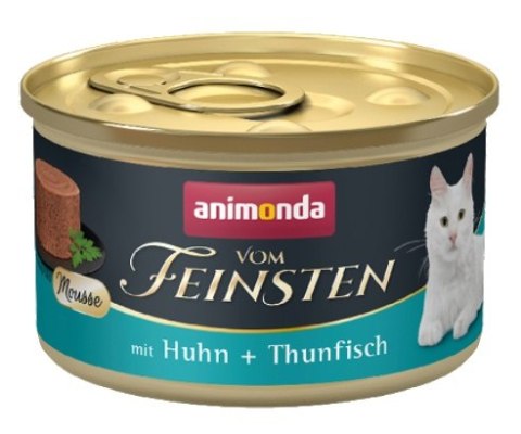 Animonda vom Feinsten Animonda vom Feinsten Cat Adult Mus Kurczak + Tuńczyk puszka 85g