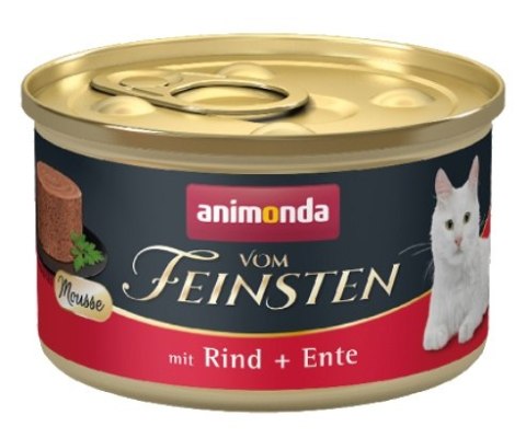 Animonda vom Feinsten Animonda vom Feinsten Cat Adult Mus Wołowina + Kaczka puszka 85g