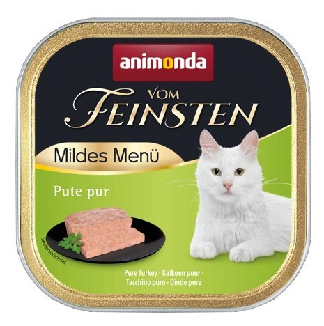 Animonda vom Feinsten Animonda vom Feinsten Mildes Menu z Indykiem tacka 100g Animonda vom Feinsten Animonda vom Feinsten Mildes Menu z Indykiem tacka 100g
