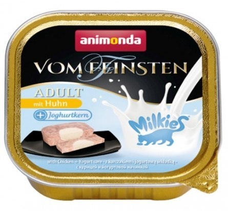 Animonda vom Feinsten Animonda vom Feinsten Milkies Cat Kurczak + Jogurt tacka 100g