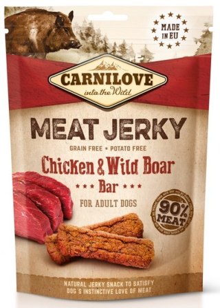 Carnilove Carnilove Dog Jerky Chicken & Wild Boar Bar - kurczak i dzik 100g