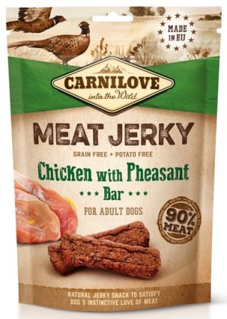 Carnilove Carnilove Dog Jerky Chicken with Pheasant Bar - kurczak i bażant 100g