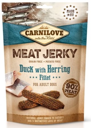 Carnilove Carnilove Dog Jerky Duck & Herring Fillet - kaczka i filet ze śledzia 100g