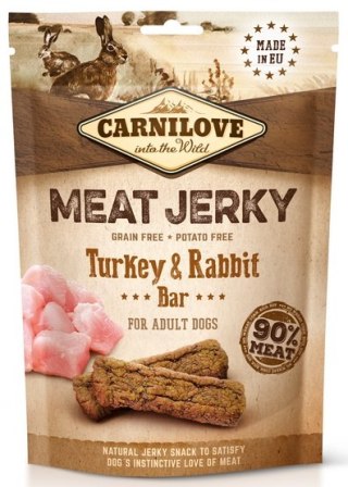 Carnilove Carnilove Dog Jerky Turkey & Rabbit Bar - indyk i królik 100g