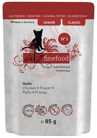 Catz Finefood Catz Finefood Classic Senior N.03 Kurczak saszetka 85g