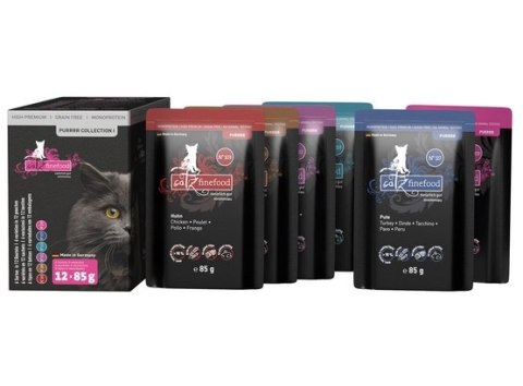 Catz Finefood Catz Finefood Purrrr Collection I saszetki multipack 12x85g