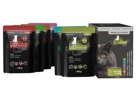 Catz Finefood Catz Finefood Purrrr Collection II saszetki multipack 12x80/85g