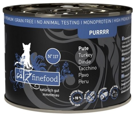 Catz Finefood Catz Finefood Purrrr N.117 Indyk puszka 200g