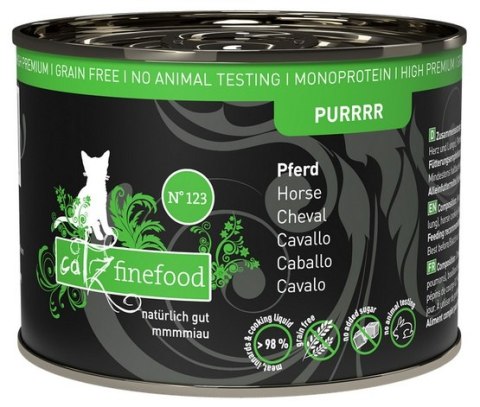 Catz Finefood Catz Finefood Purrrr N.123 Konina puszka 200g