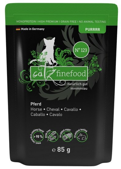 Catz Finefood Catz Finefood Purrrr N.123 Konina saszetka 85g