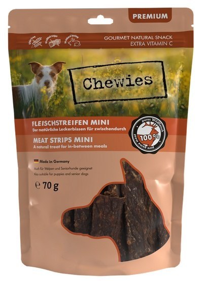 Chewies Chewies Meat Strips Mini Dziczyzna 70g