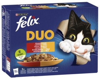 Felix Fantastic Felix Fantastic Duo Wiejskie Smaki galaretka saszetki 12x85g