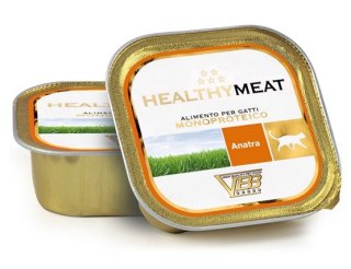 Healthy Healthy Meat Kot Mono Kaczka tacka 90g