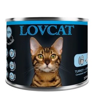 Lovcat Lovcat Best Turkey & Goose puszka 200g