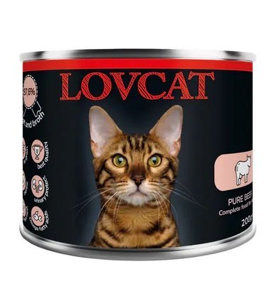 Lovcat Lovcat Pure Beef puszka 200g