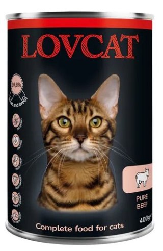 Lovcat Lovcat Pure Beef puszka 400g